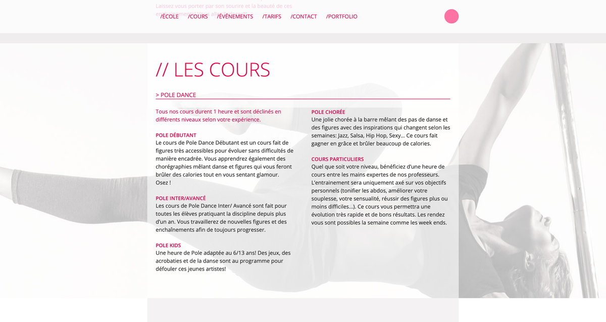 Pole Dance Grenoble