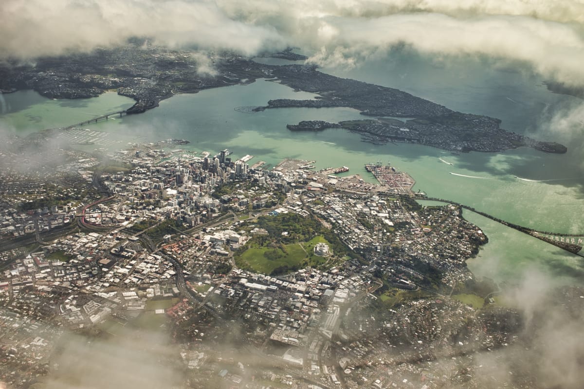 Bye bye Bangkok, ✈️  arrivée à Auckland